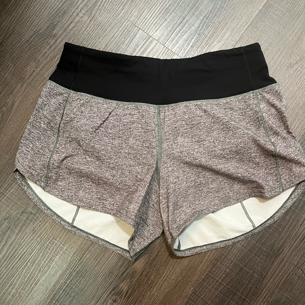 Lululemon speed up 4” shorts